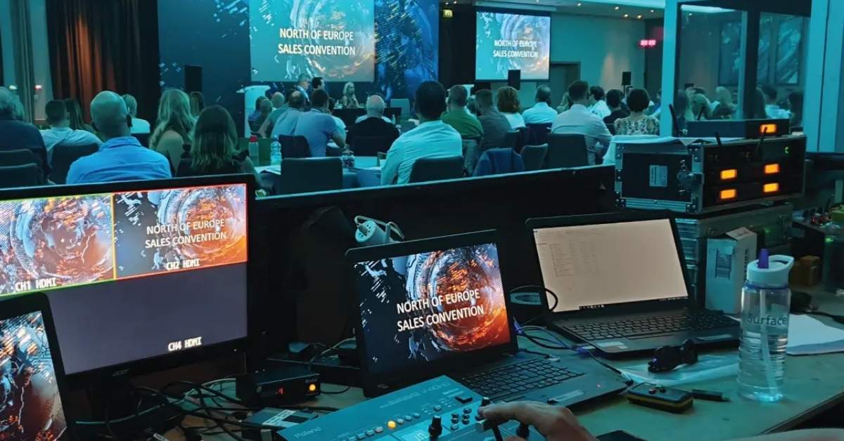 Hybrid event management in action