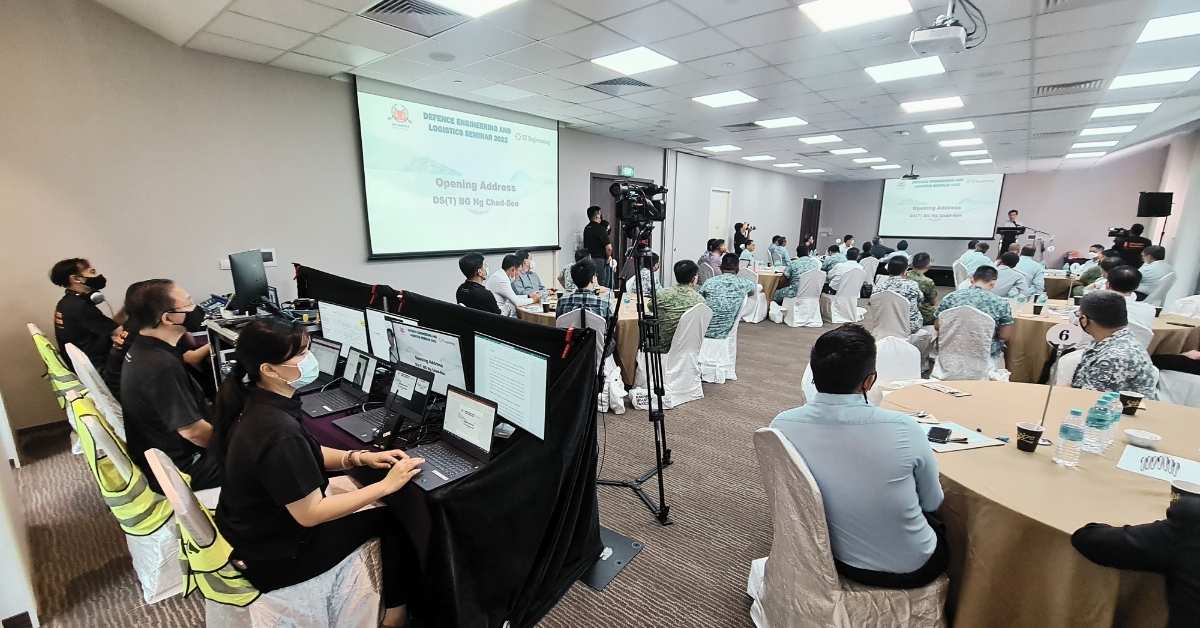 Hybrid event management in educational and training events