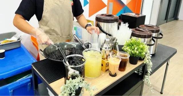 live food stations bubble tea 1