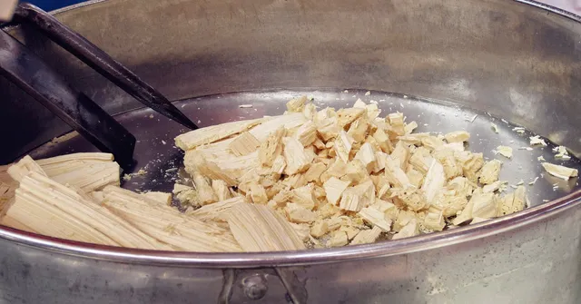 Dream Station's live food station offerings: Ding Ding Candy