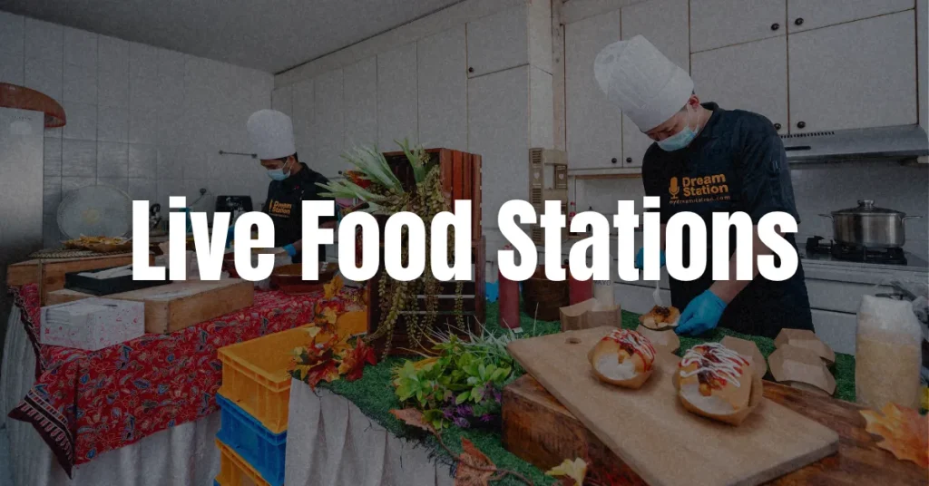 Banner linked to Dream Station's Live Food Station service