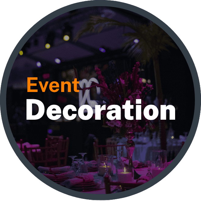 Event decoration services