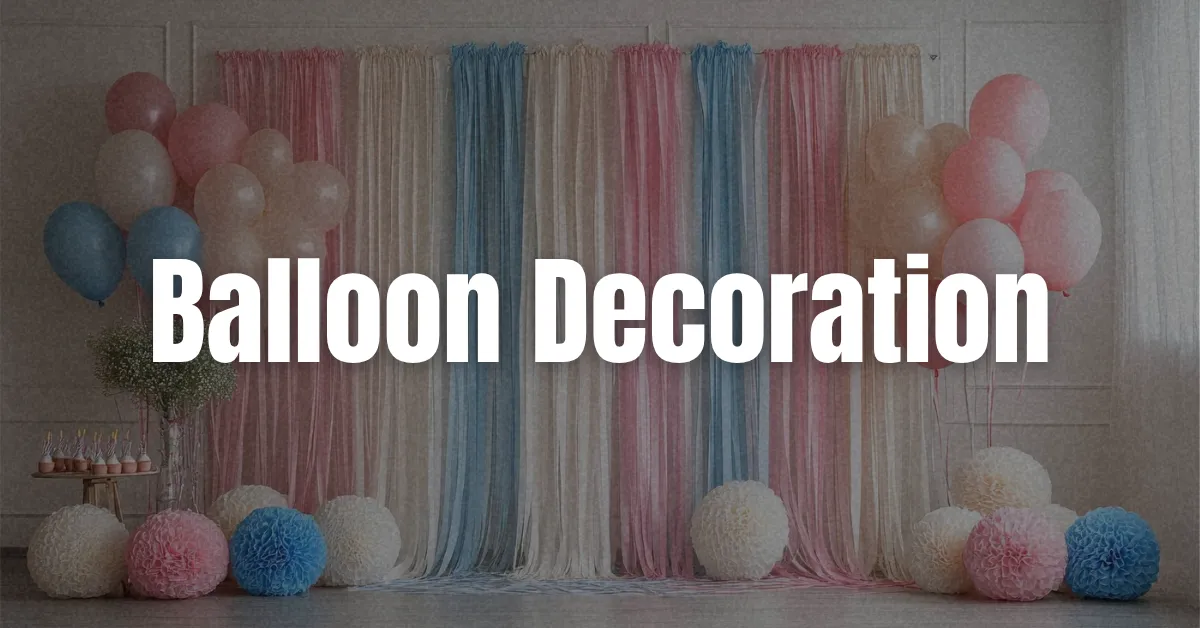 Event Balloon Decoration Service at Dream Station