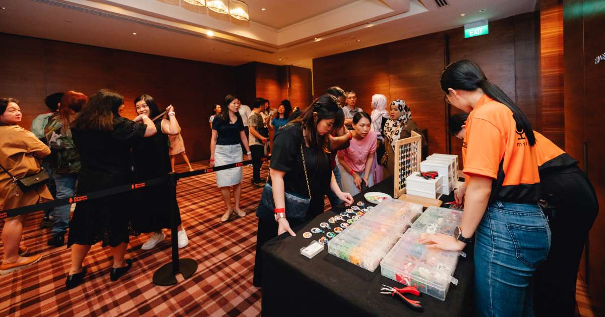 A keychain making workshop fits into a wide range of event types