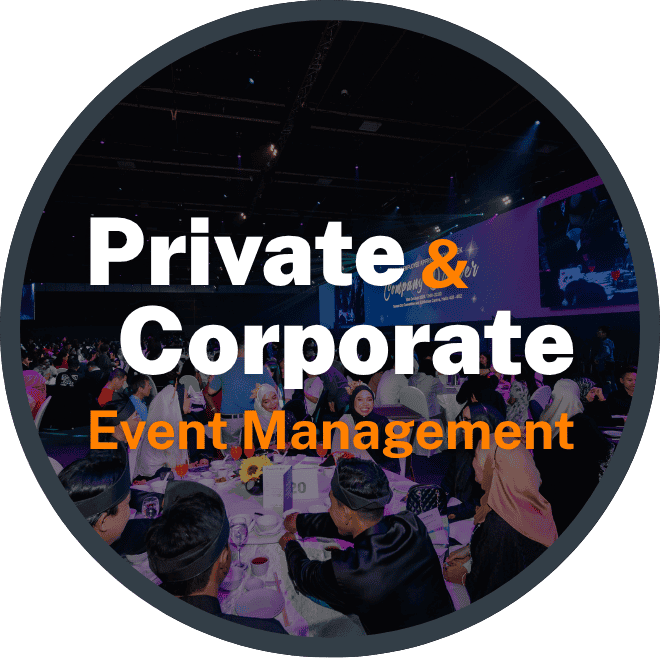 Private and corporate event management services