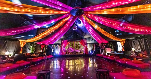 Bollywood Inspired Dinner And Dance Theme