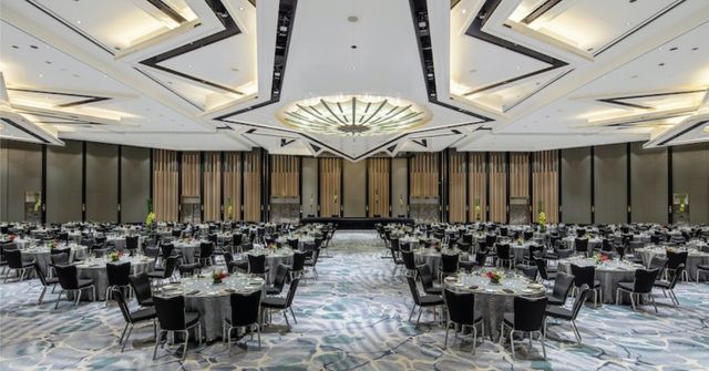 Dinner and dance ballroom at Fairmont Singapore