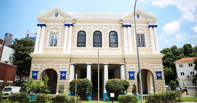 Exterior view of the Masons Table buidling