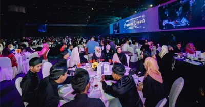 Elegant dinner and dance venues in Singapore – ballroom and banquet setup