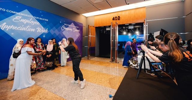 Dream Station staff is in action at a past dinner and dance project