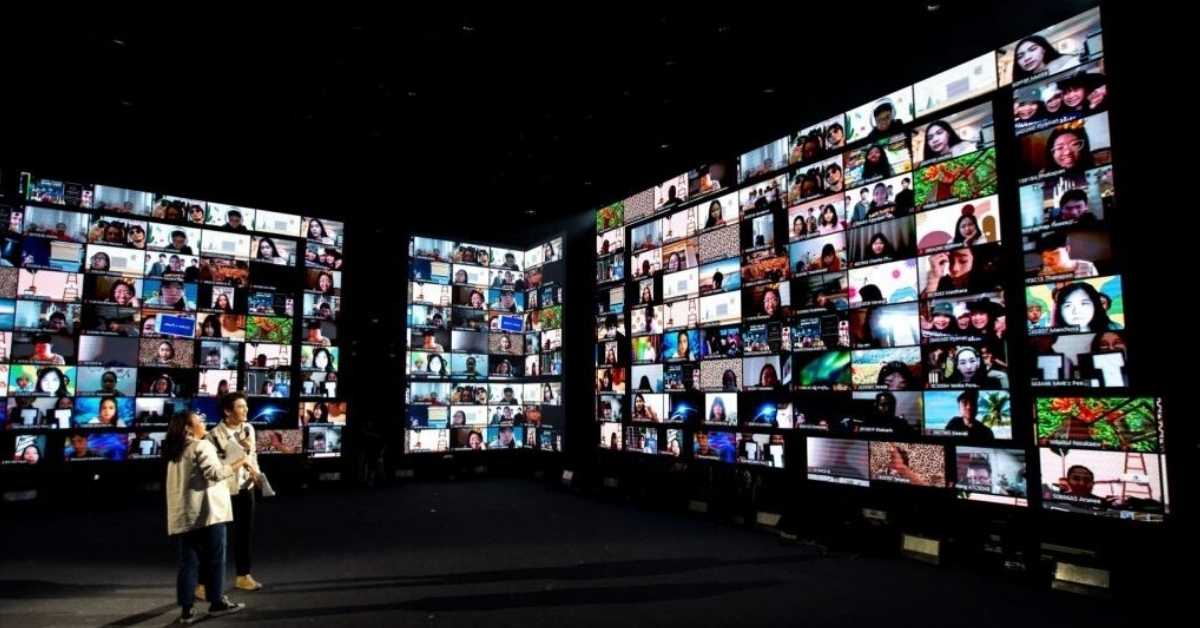 An overview of a virtual event