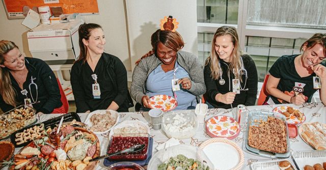 Thanksgiving office party