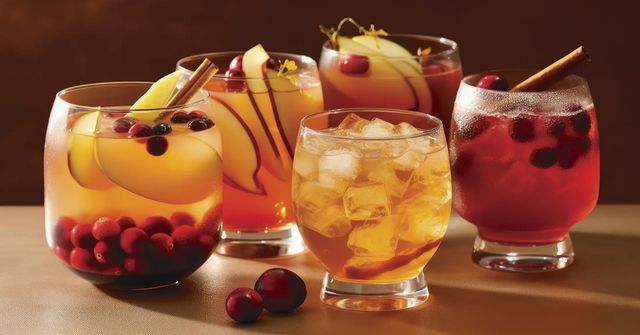 Drinks options for Thanksgiving office parties