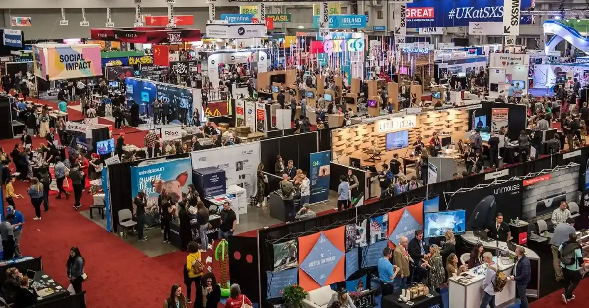 One of conference types: Trade shows