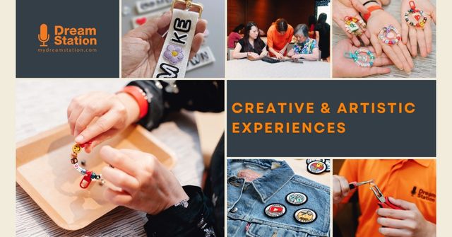 Collage of creative and artistic fringe activities