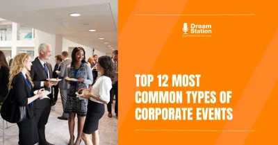 Top 12 most common corporate event types