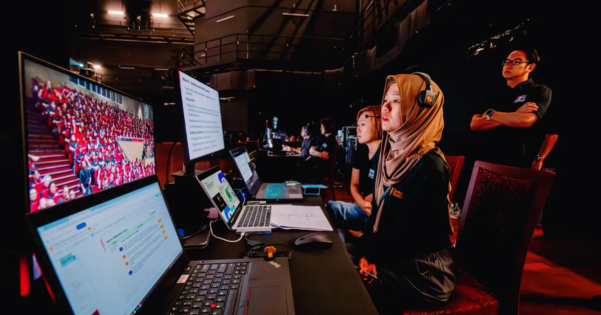 Dream Station team professionally manage a corporate event for one of our clients