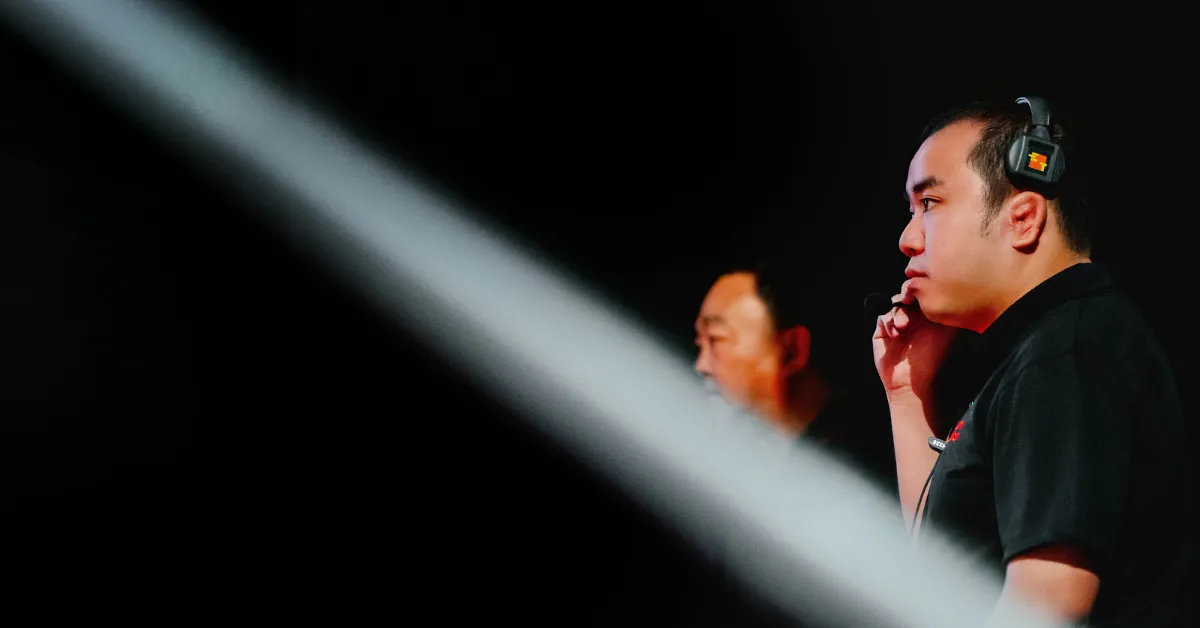 A Dream Station staff during a corporate event