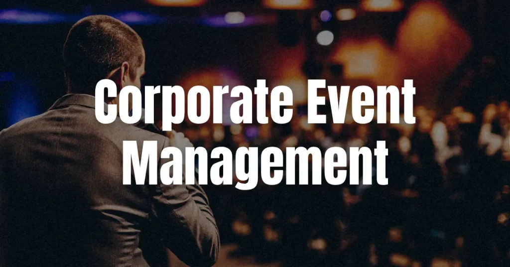 Banner linked to Dreeam Station's corporate event management service page