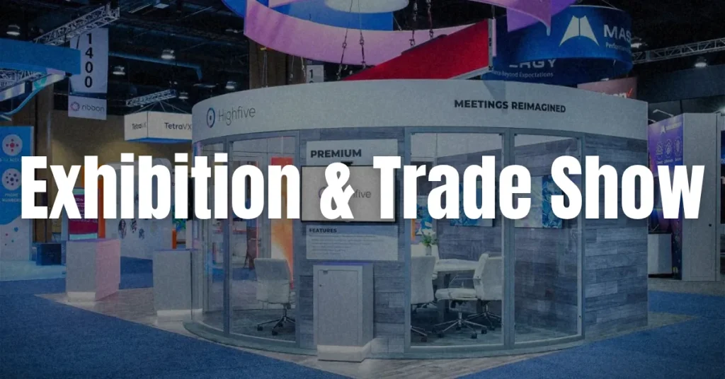 Banner linked to one of Dream Station's corporate event management services: Exhibition & Trade Show