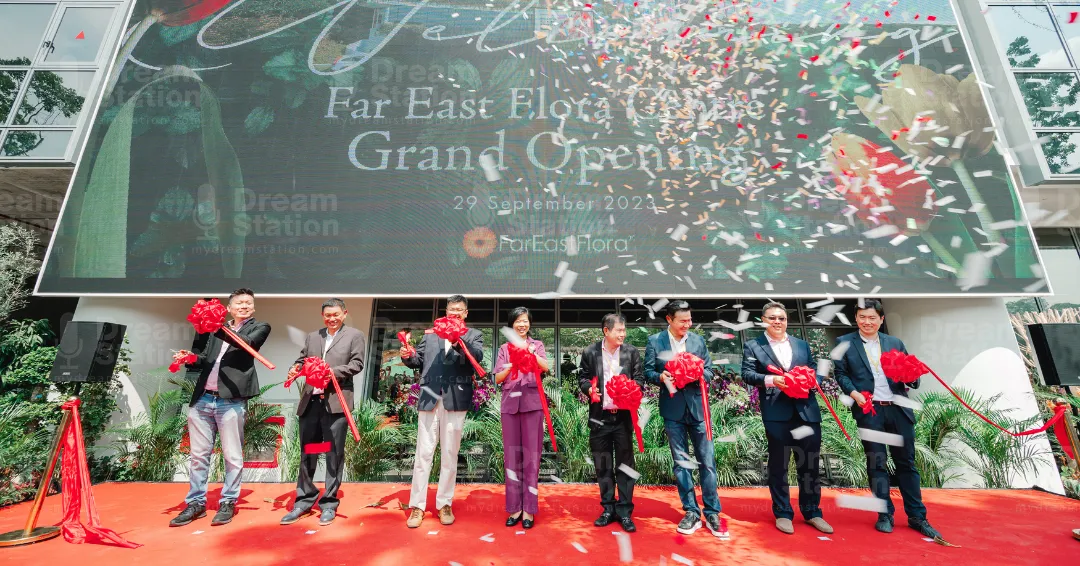 far east flora floral shopping mall opening ceremony in singapore 2023 4