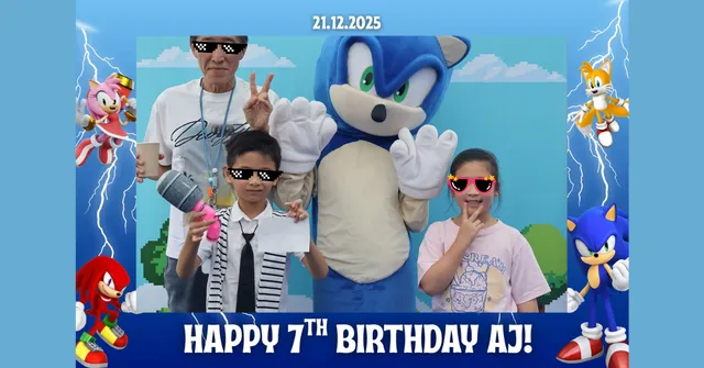 A photo from our past photobooth projects