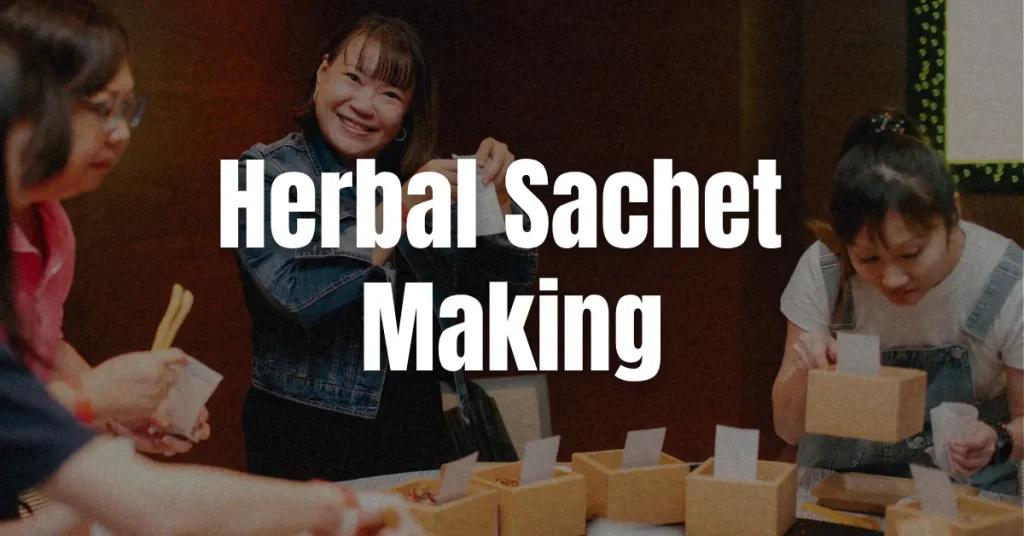Banner to go to Herbal Sachet Stations service page