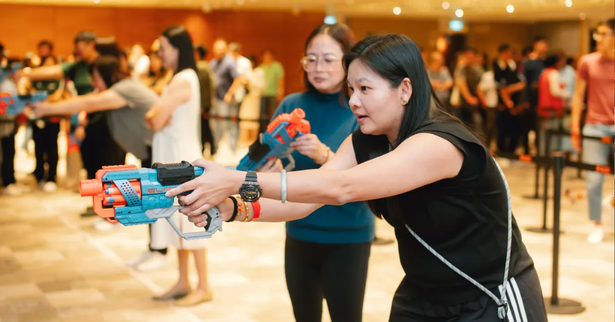 One of Dream Station's fringe activities: Carnival Games