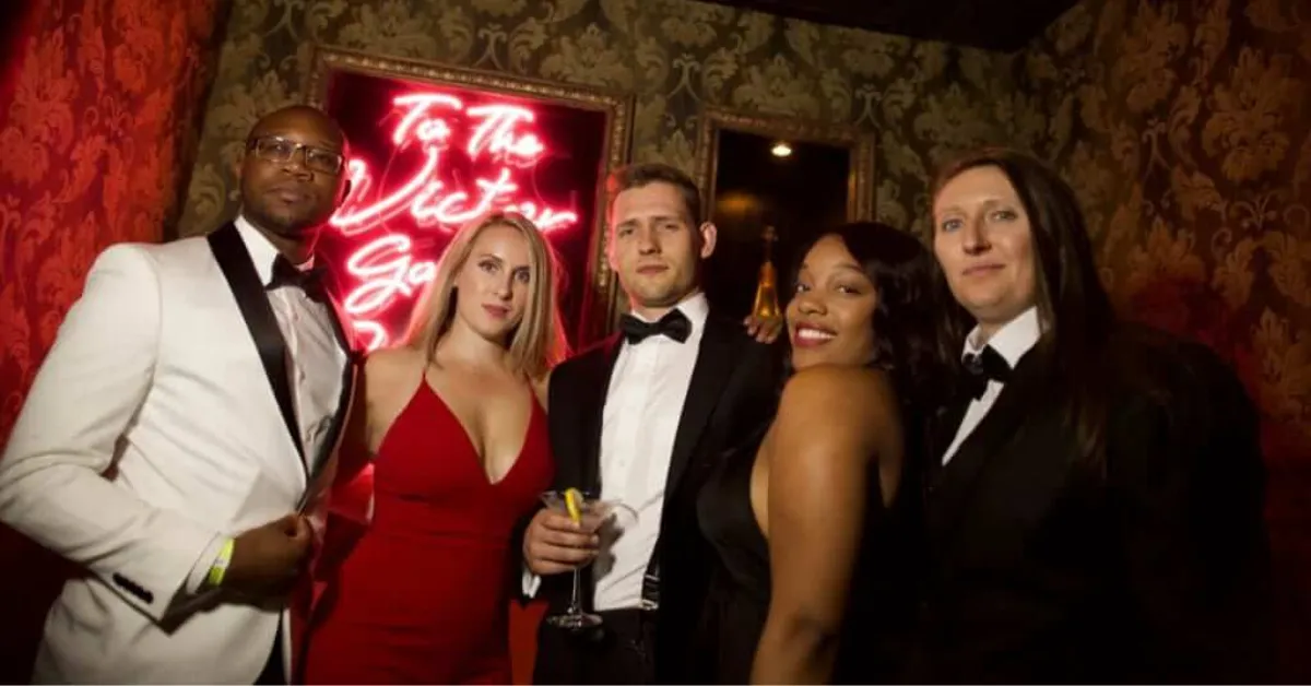 One of poppular dinner and dance themes: Casino Royale Night